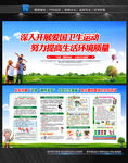 2019年全国爱国卫生月宣传栏