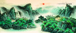 国画山水