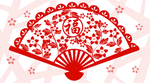 中国风剪纸