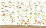 花鸟图硅藻泥