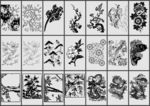 矢量中国古典绘画元素系列