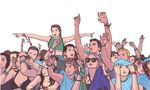 音乐节插画插图