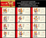 2020年鼠年台历