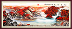 鸿运当头国画