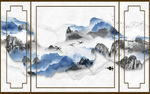 新中式水墨山水