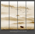 禅意水墨画