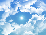 蓝天白云