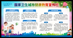 卫生城市 健康教育宣传栏