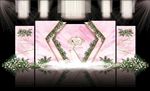 粉色系婚礼