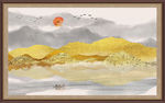 金色山水