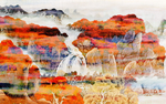 抽象油画