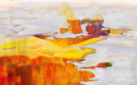 抽象油画