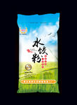 水饺粉 立体包装效果图