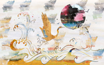 抽象油画