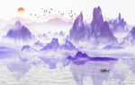 水墨山水画