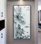 玄关山水画