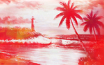抽象油画