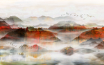 抽象油画