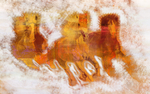 抽象油画
