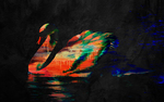 抽象油画