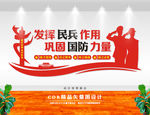 民兵文化墙