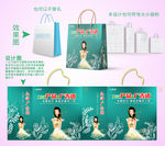 手提袋设计原始图与样机