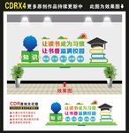 图书室文化墙