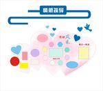 情感疏导形象墙照片墙