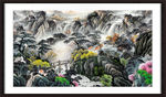 中国画山水