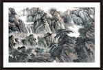 巨幅山水画