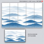 新中式抽象画