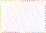七色缤纷 证件底纹