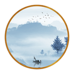 中式水墨山水