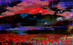 抽象油画