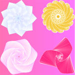 AI 花矢量