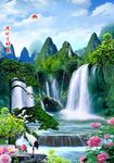 山水风景画