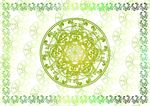 绿叶青新 荣誉证书纹