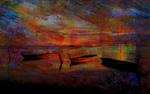 抽象油画