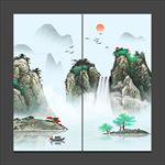 山水国画