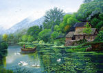 乡村油画