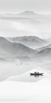 中国风   抽象山水画 大厅装