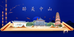 中山印象城市形象广告海报