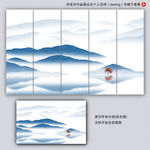 禅意水墨画