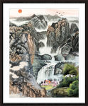山水风景图