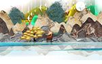 金色山水装饰画