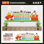 社会主义核心价值观文化墙