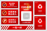 停车提示牌