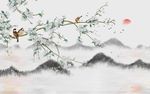2019新中式背景墙