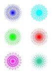 彩炫色彩  防伪花纹