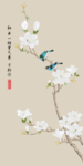 中式花鸟玄关